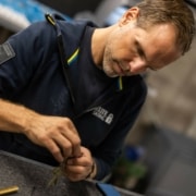 Mand med nøgler